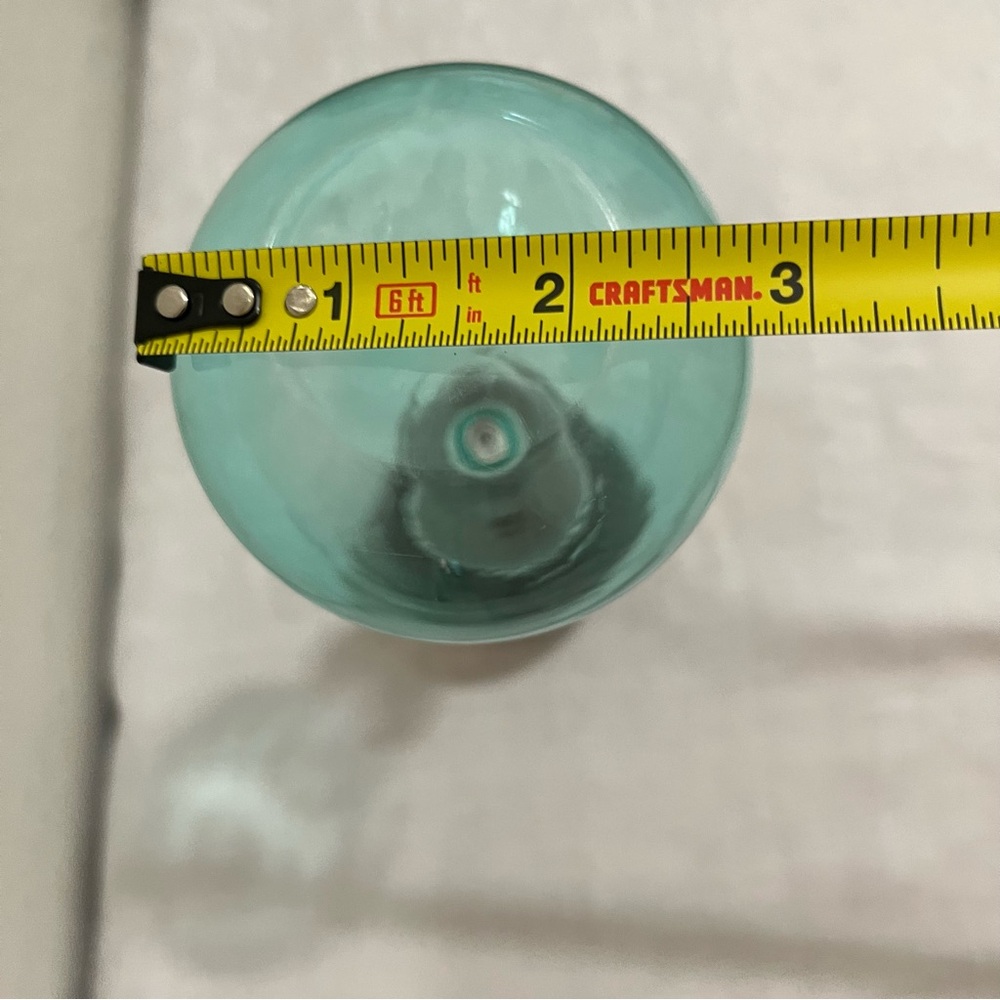Anthropologie *RARE* NIB Turquoise/Clear/Violet Hour Glass - Picture 4 of 6